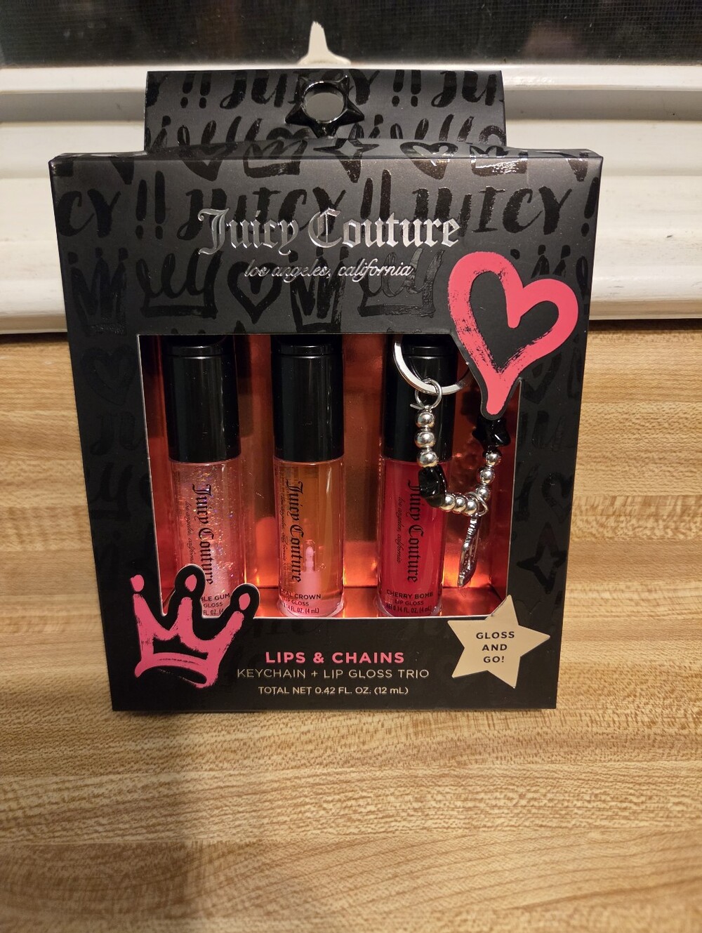 Juicy Couture NIB Set Of 3 Lipglosses